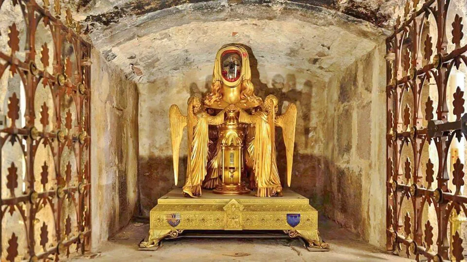 Image 4: Cabeza de Santa María Magdalena. Basílica de Saint Maximin la Sainte Baume