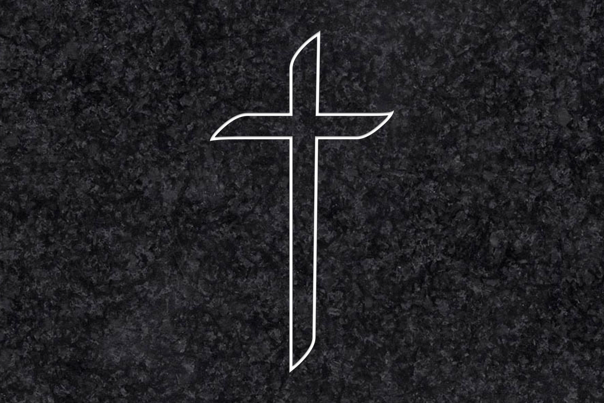 Diseño para Grabado Cruz oblicua 049