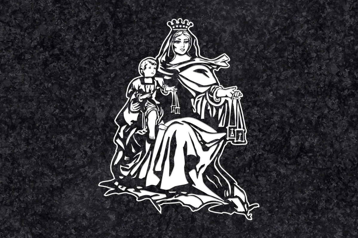 Diseño para Grabado Virgen del Carmen 123