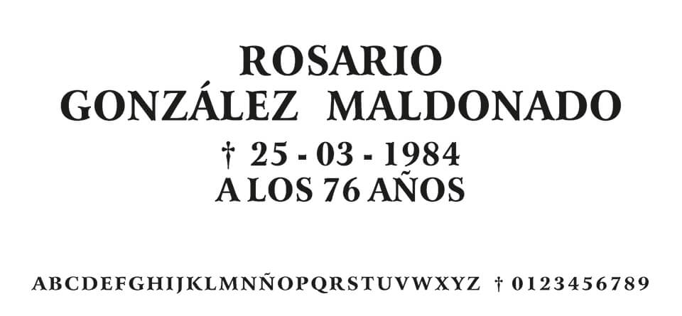 Tipografia MORENO ROSMALD