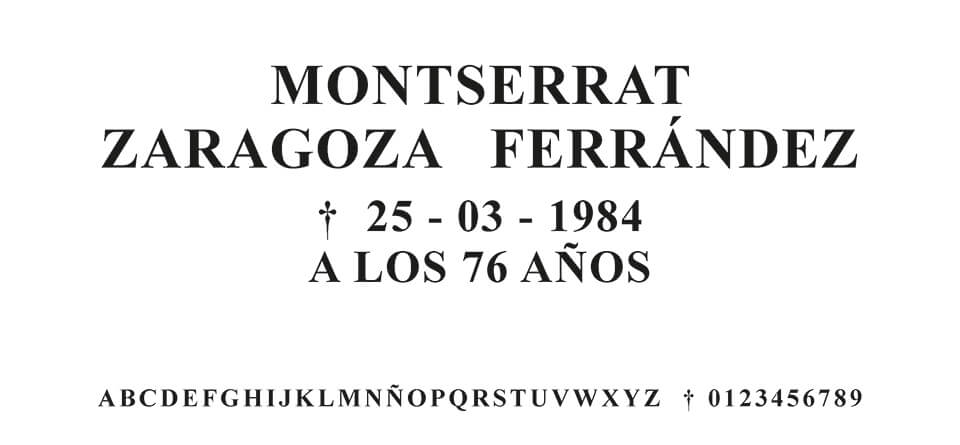 Tipografia MORENO ROMANA #02