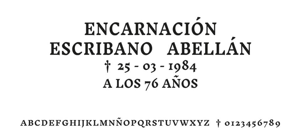 Tipografia MORENO ROMANA #03