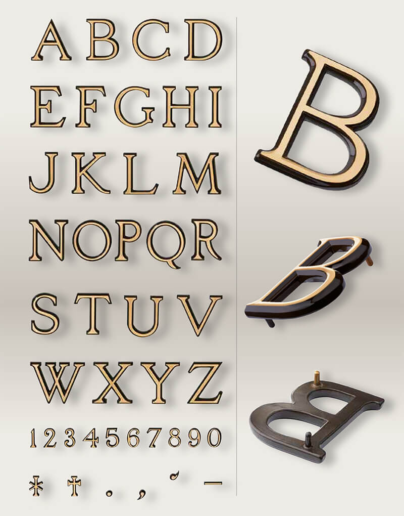 Tipografia Bronce LYDIAN
